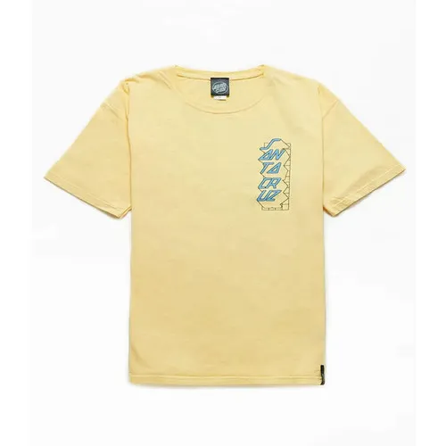 Santa Cruz Skateboards Shirt Grid Delta Dot Summer Squash