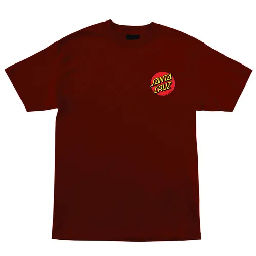 Santa Cruz Skateboards Shirt Meek Slasher Burgundy