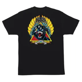 Santa Cruz Skateboards Shirt Natas Screaming Panther Black