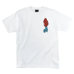 Santa Cruz Skateboards Shirt Screaming Hand Scream White