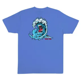 Santa Cruz Skateboards Shirt Screaming Wave Ultramarine