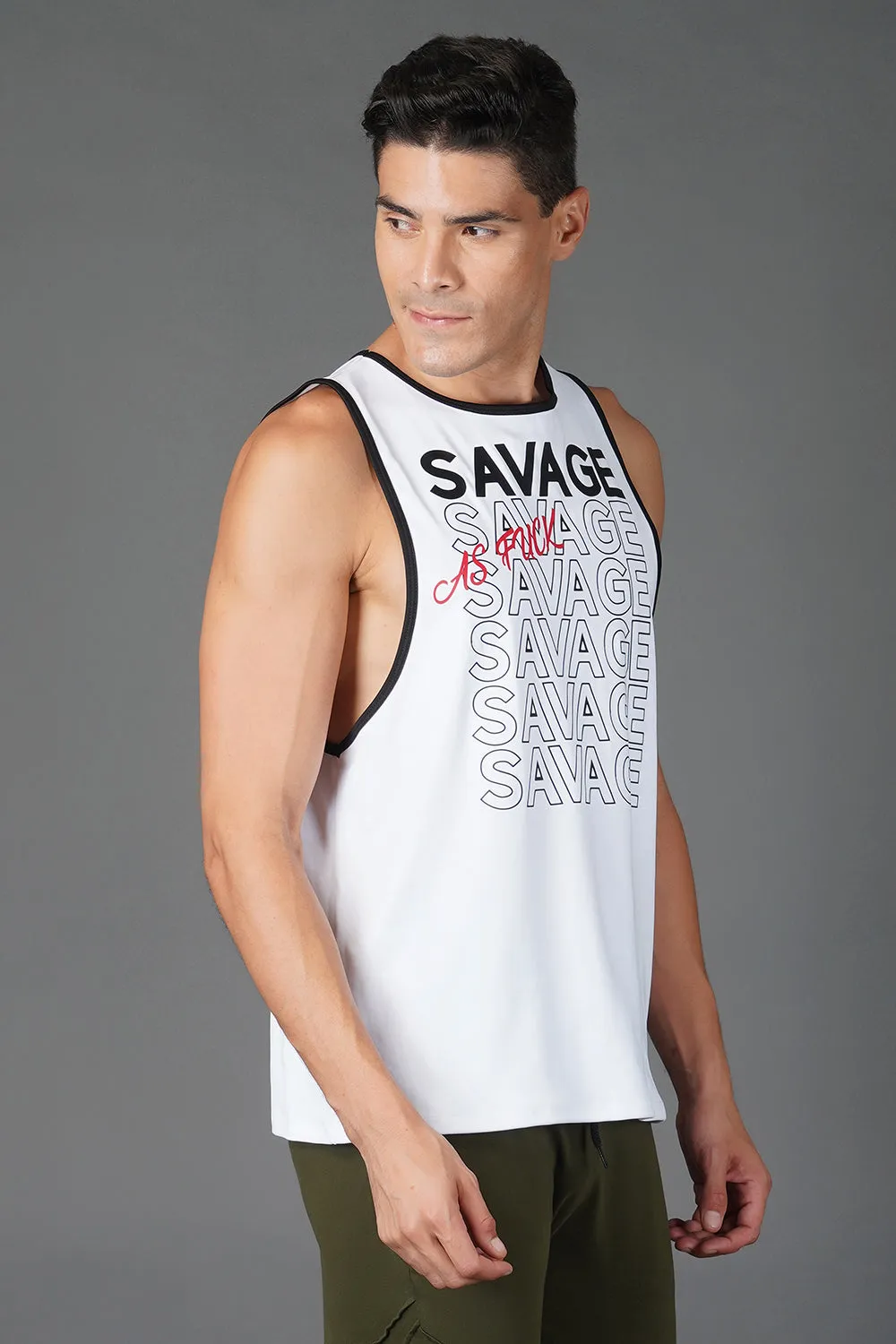 Savage Tank (Black )