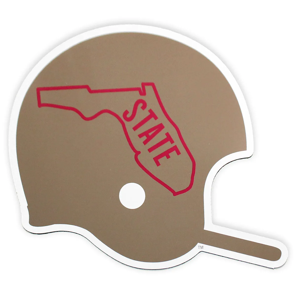 SDS Design Vault Football Helmet with State of Florida Design Magnet