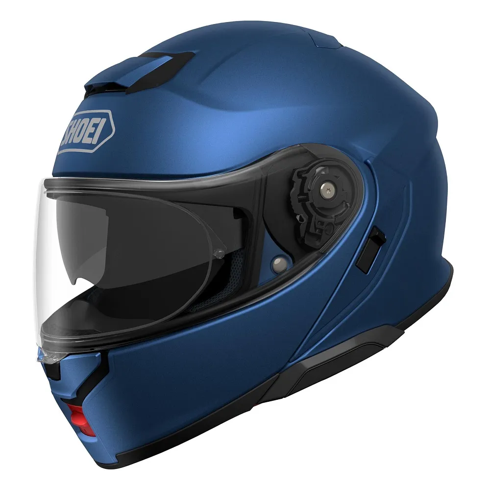 Shoei Neotec 3 Plain Helmet - Matt Metallic Blue