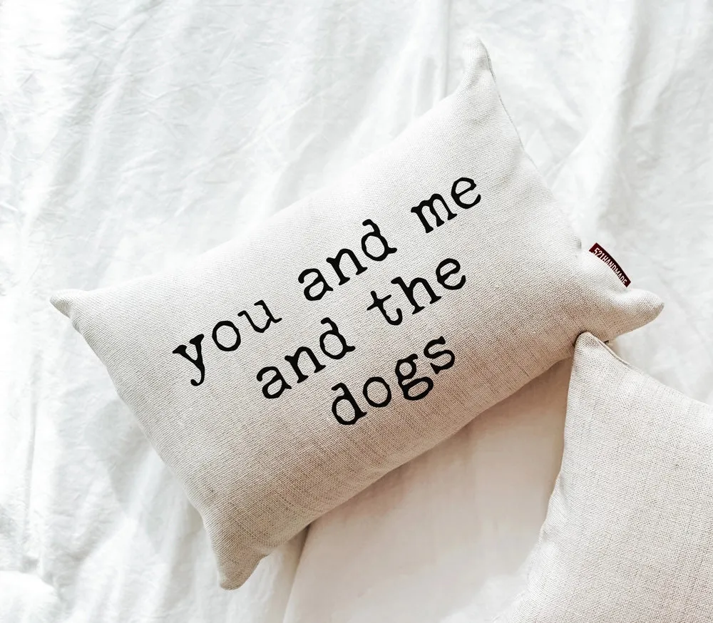 SP | You & Me & The Dogs - Lumbar Pillow