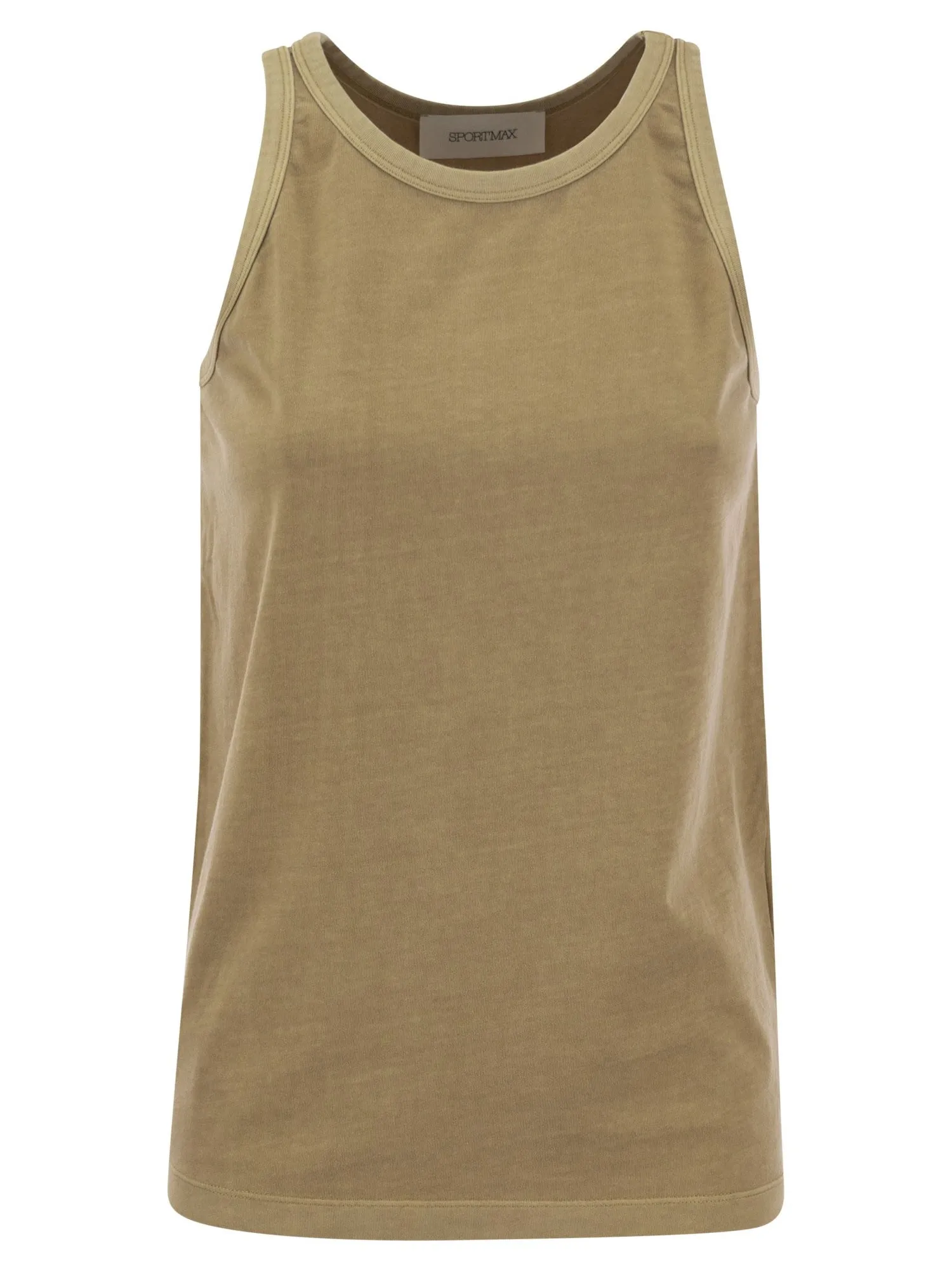 Sportmax    Sportmax Edicola Cotton Sleeveless Top