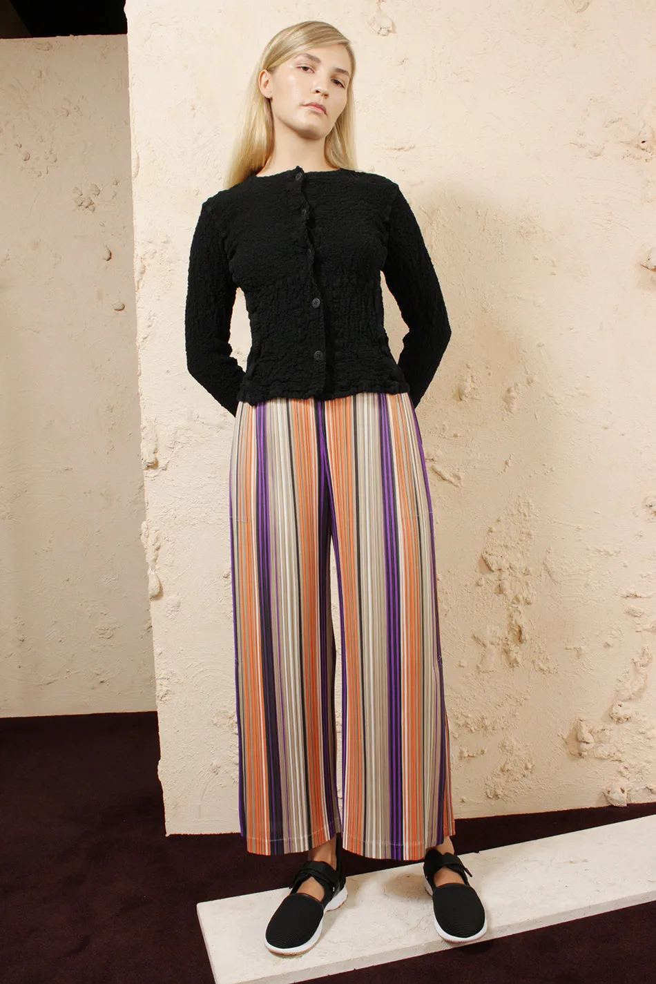 Striped Wide Pants