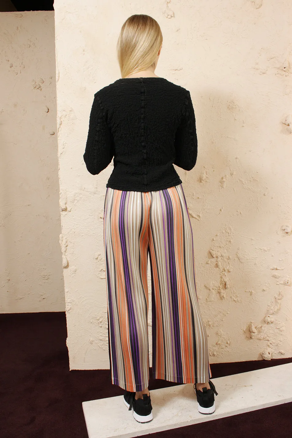 Striped Wide Pants