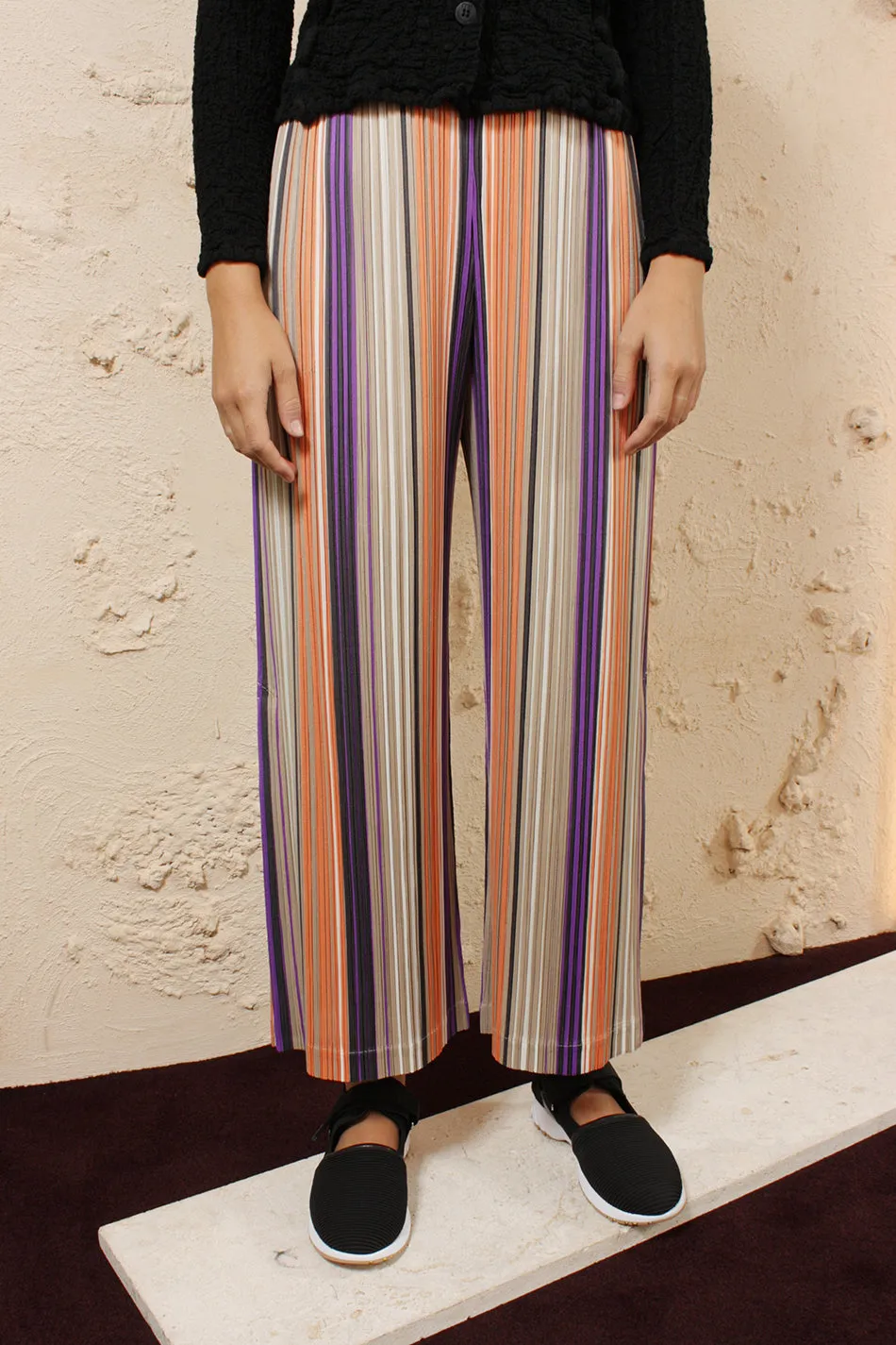 Striped Wide Pants