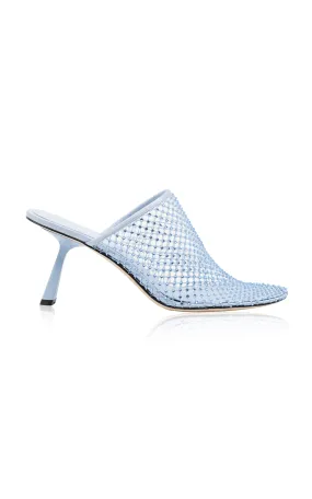 Studio Amelia Dolly Mesh Satin Mules