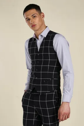 Super Skinny Check Vest