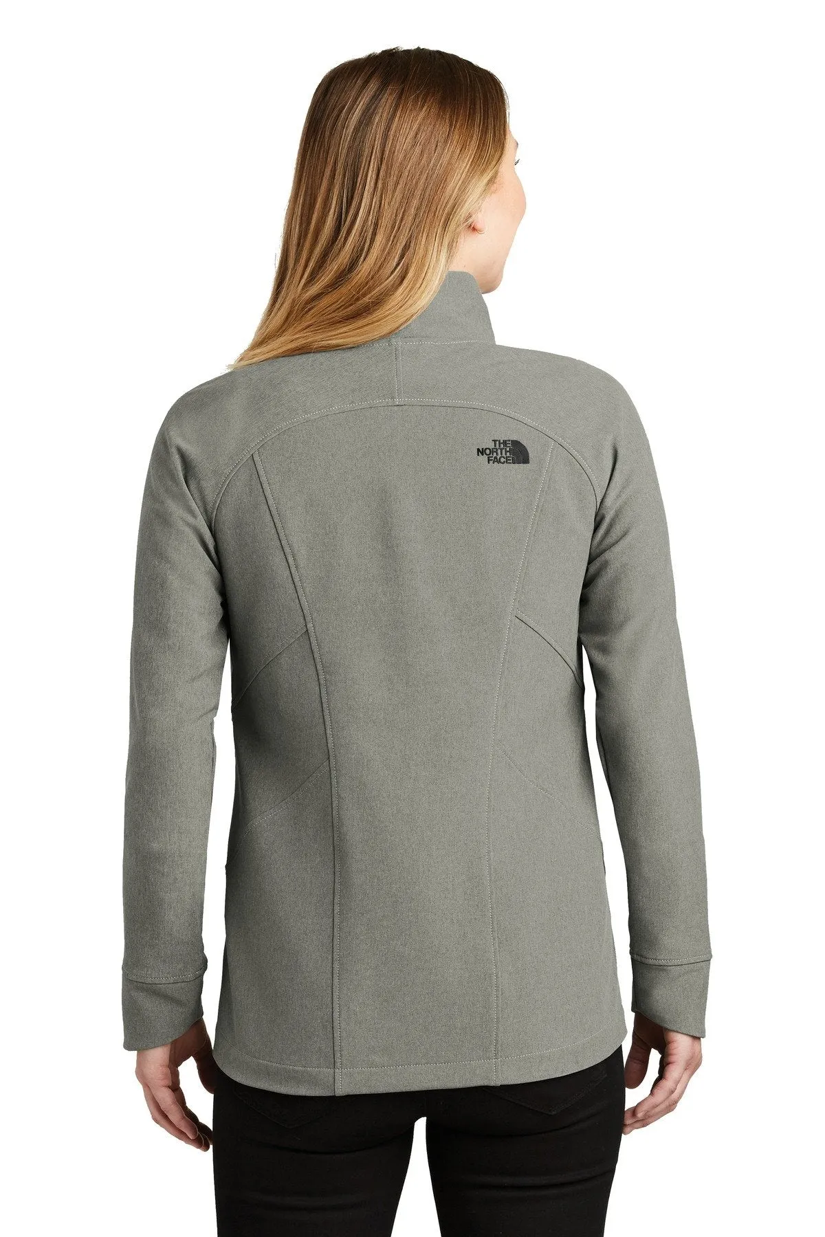 The North Face Ladies Tech Stretch Soft Shell Jacket NF0A3LGW TNF Medium Grey Heather