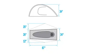 The North Face Stormbreak 1 Tent