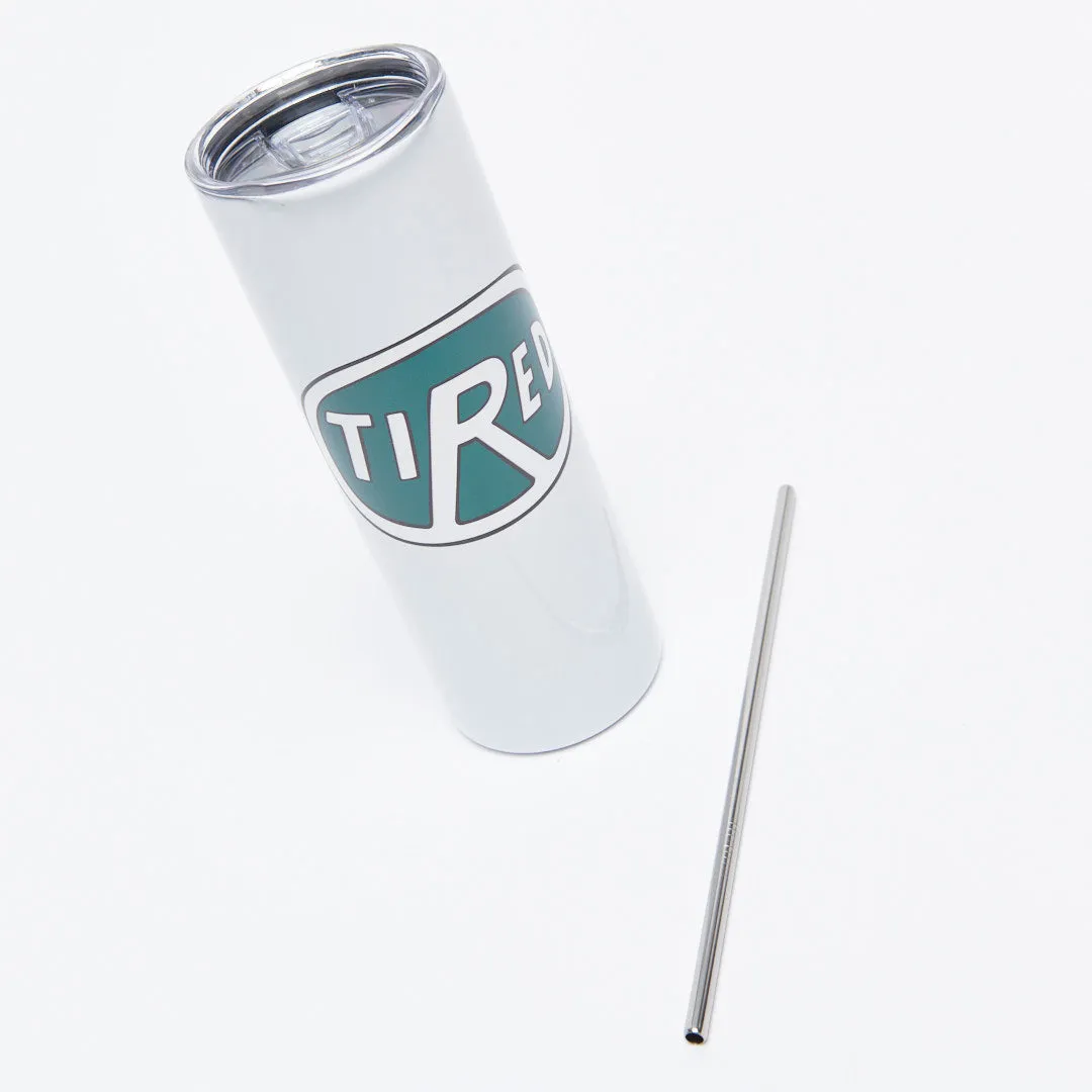 Tired Skateboards - Rover 20 oz Tumbler (Clear)