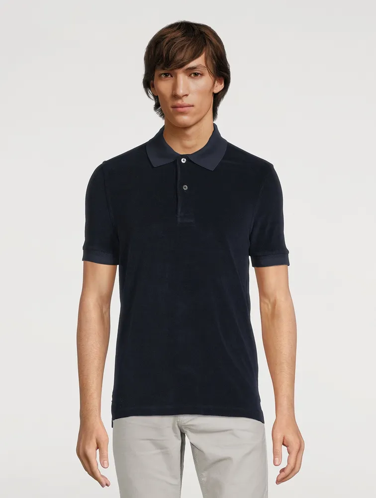 TOM FORD Towelling Polo Shirt