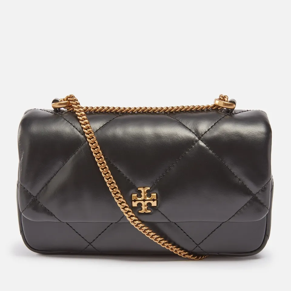 Tory Burch Kira Diamond Quilt Mini Flap Leather Bag | Coggles