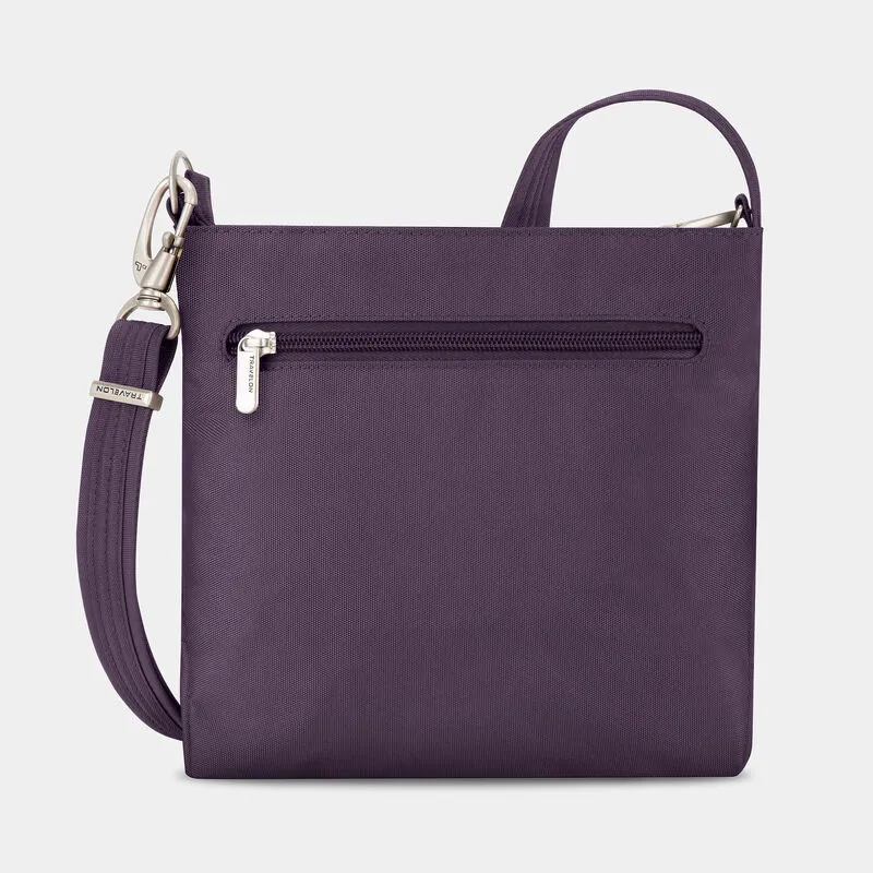 Travelon Anti-Theft Classic Mini Shoulder Bag - Purple