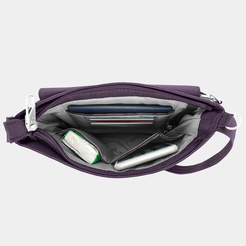 Travelon Anti-Theft Classic Mini Shoulder Bag - Purple