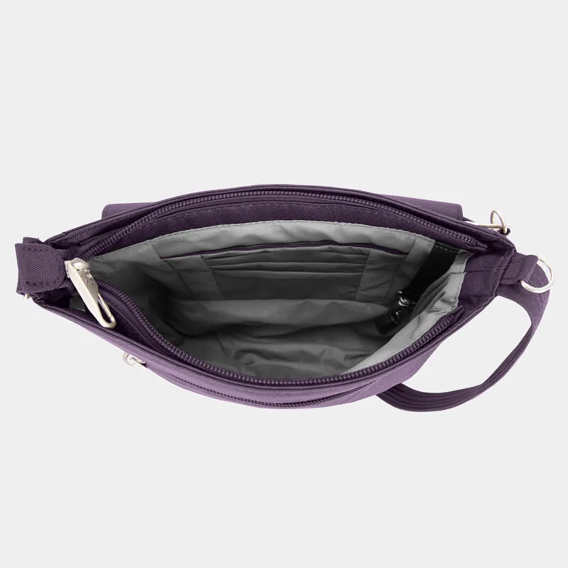 Travelon Anti-Theft Classic Mini Shoulder Bag - Purple