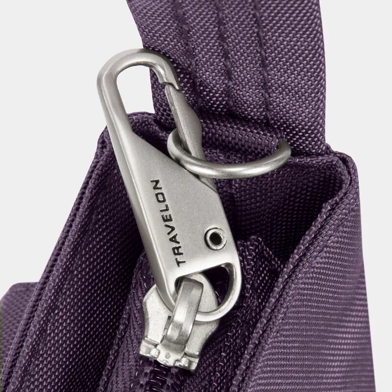 Travelon Anti-Theft Classic Mini Shoulder Bag - Purple