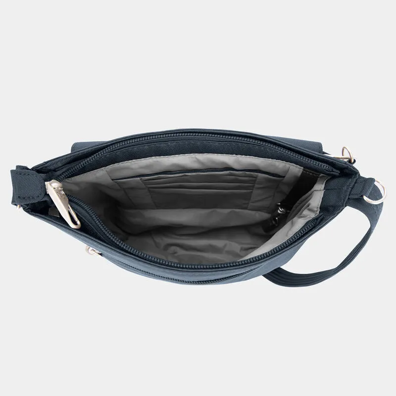 Travelon Anti-Theft Classic Mini Shoulder Bag- Midnight