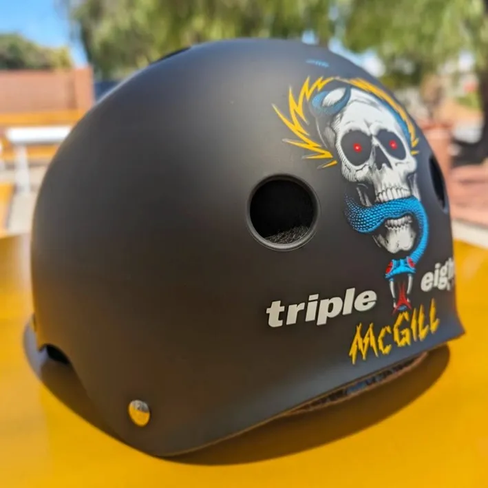 Triple 8 Mike McGill Signature Edition Helmet - Certified