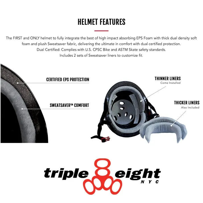 Triple 8 Mike McGill Signature Edition Helmet - Certified