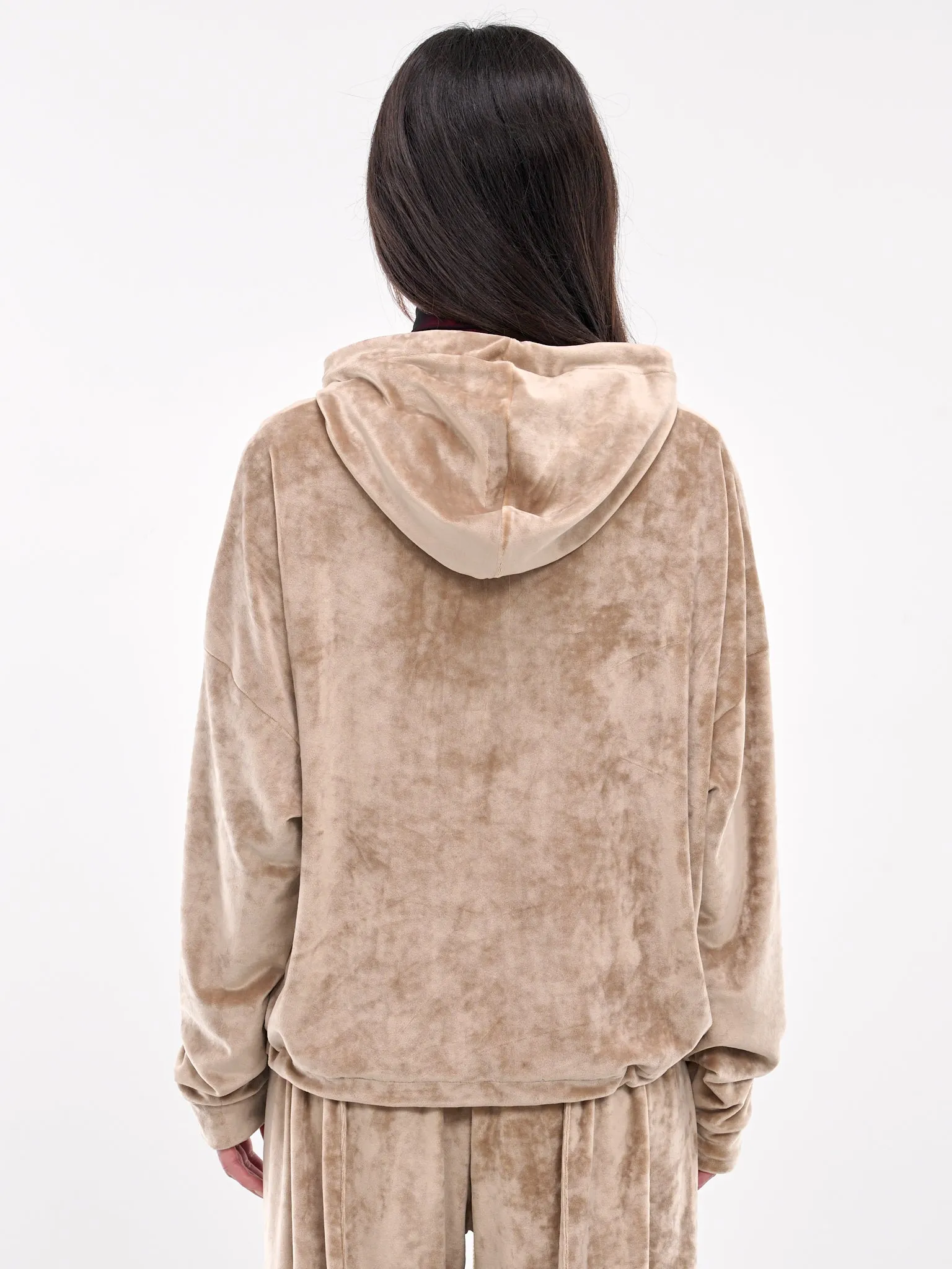 Velour Hoodie (007023-204-SAND)