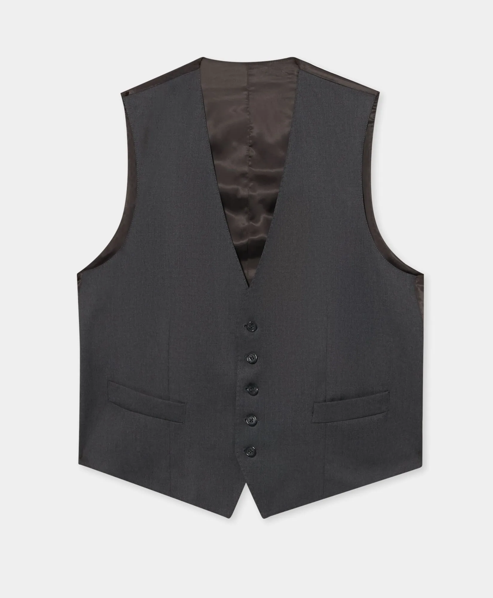 Virgin Wool Vest in Navy for Men | Brooks Brothers® UK