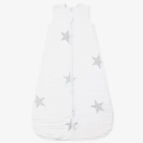 White Stars Cotton Sleeping Bag