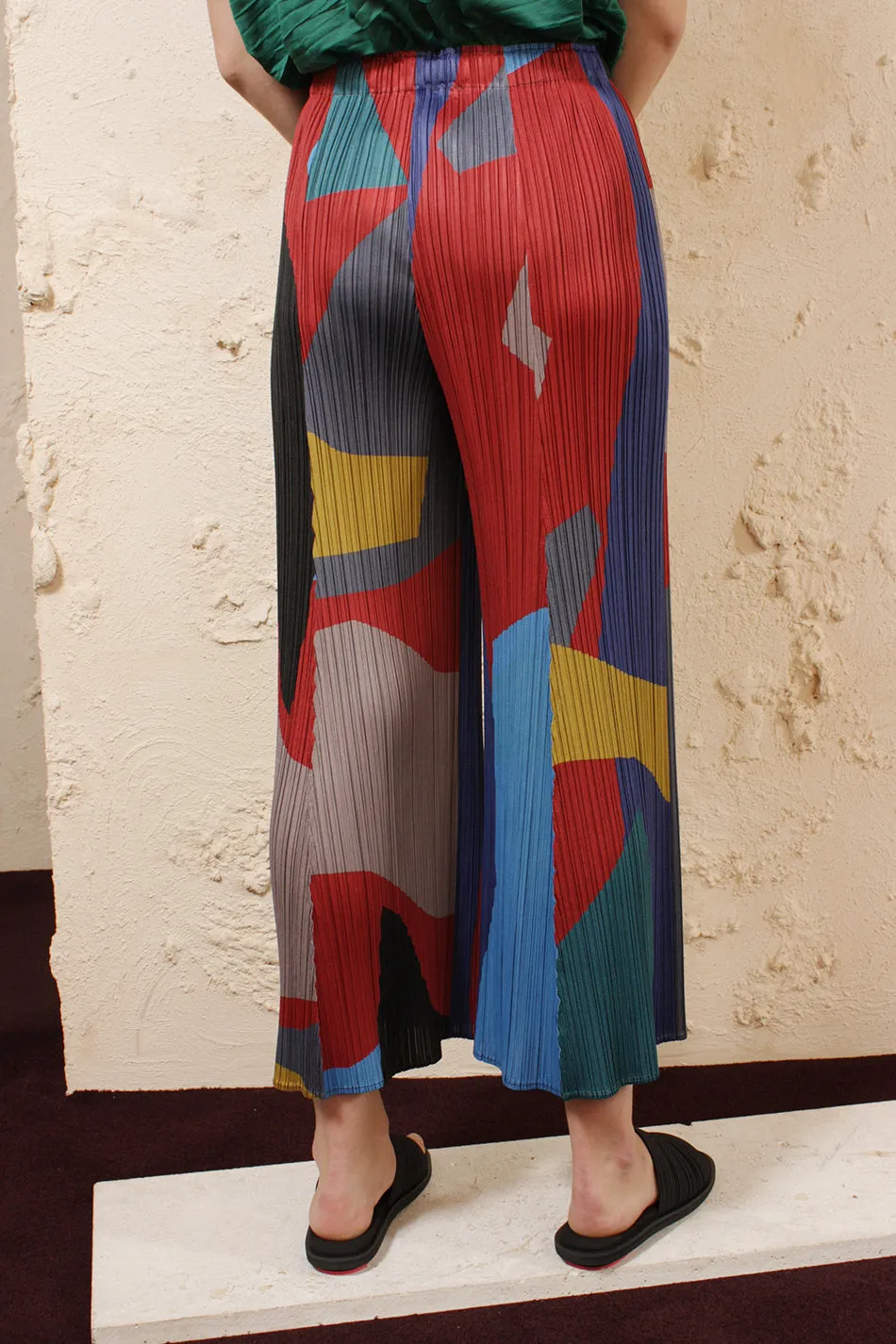 Wide Abstract Pants