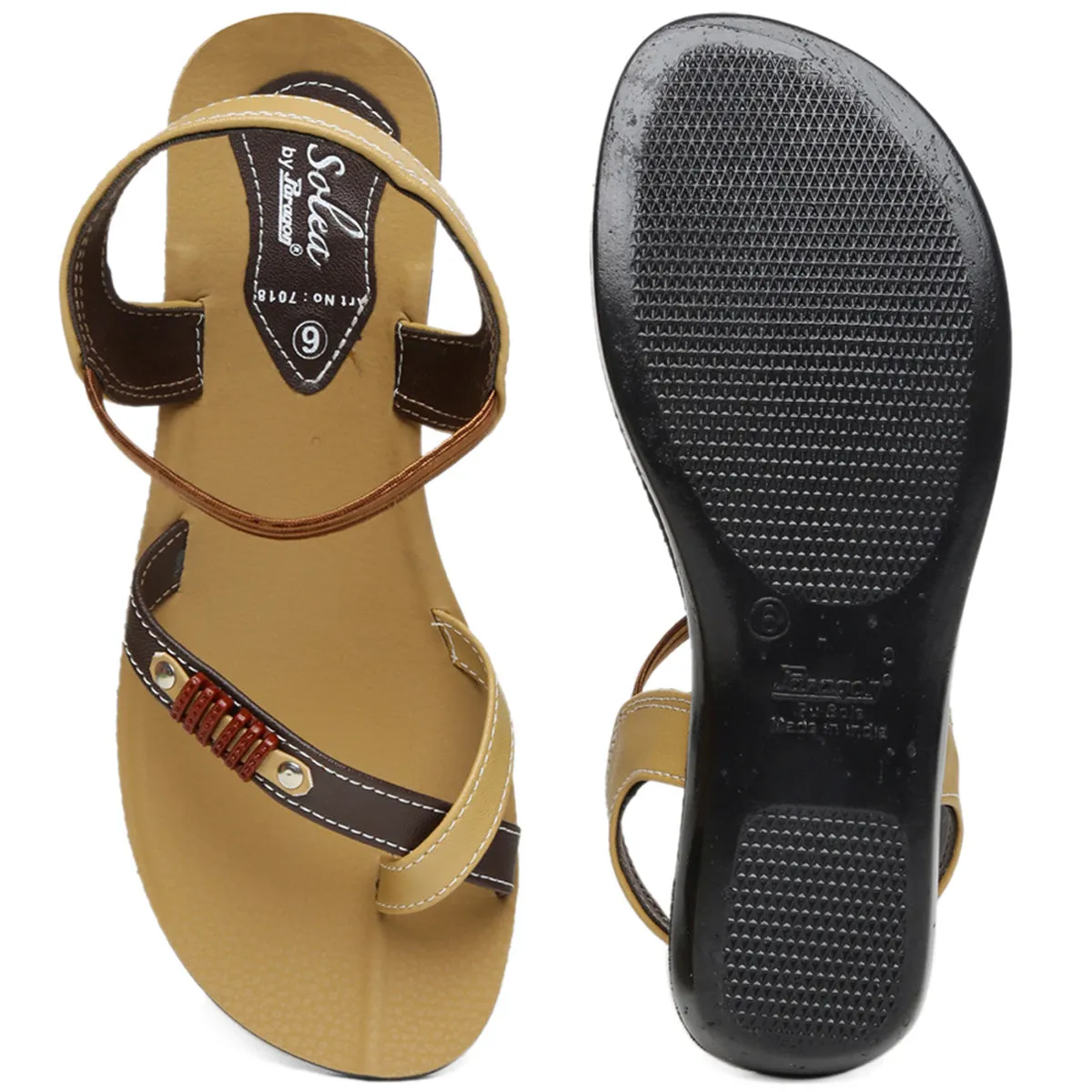 Women's Brown Solea Sandals