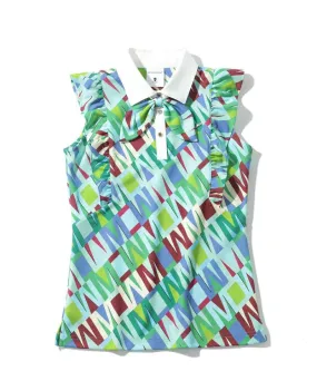 Women's Division Frill Polo Mint