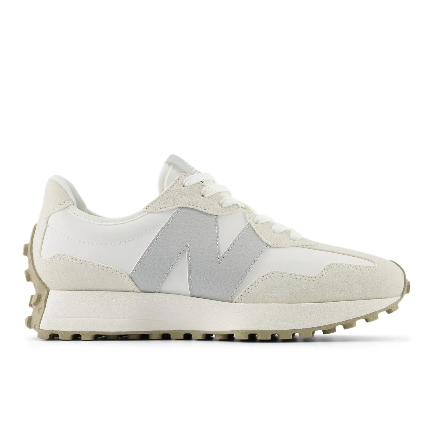 Women's New Balance 327 Color: Sea Salt/ Brighton Grey