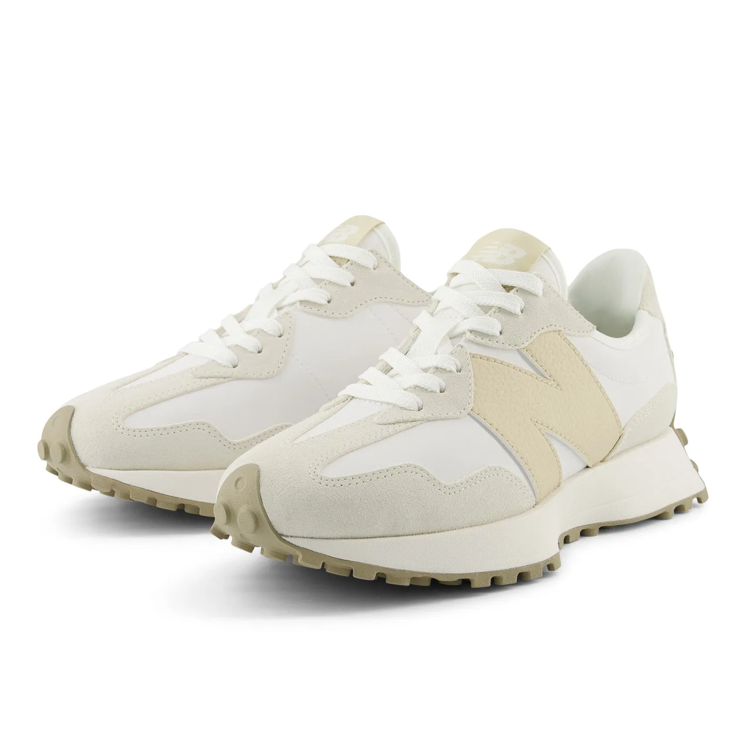 Women's New Balance 327 Color: Sea Salt/Sandstone