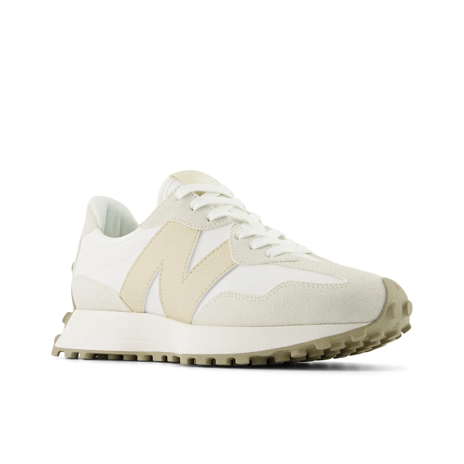 Women's New Balance 327 Color: Sea Salt/Sandstone