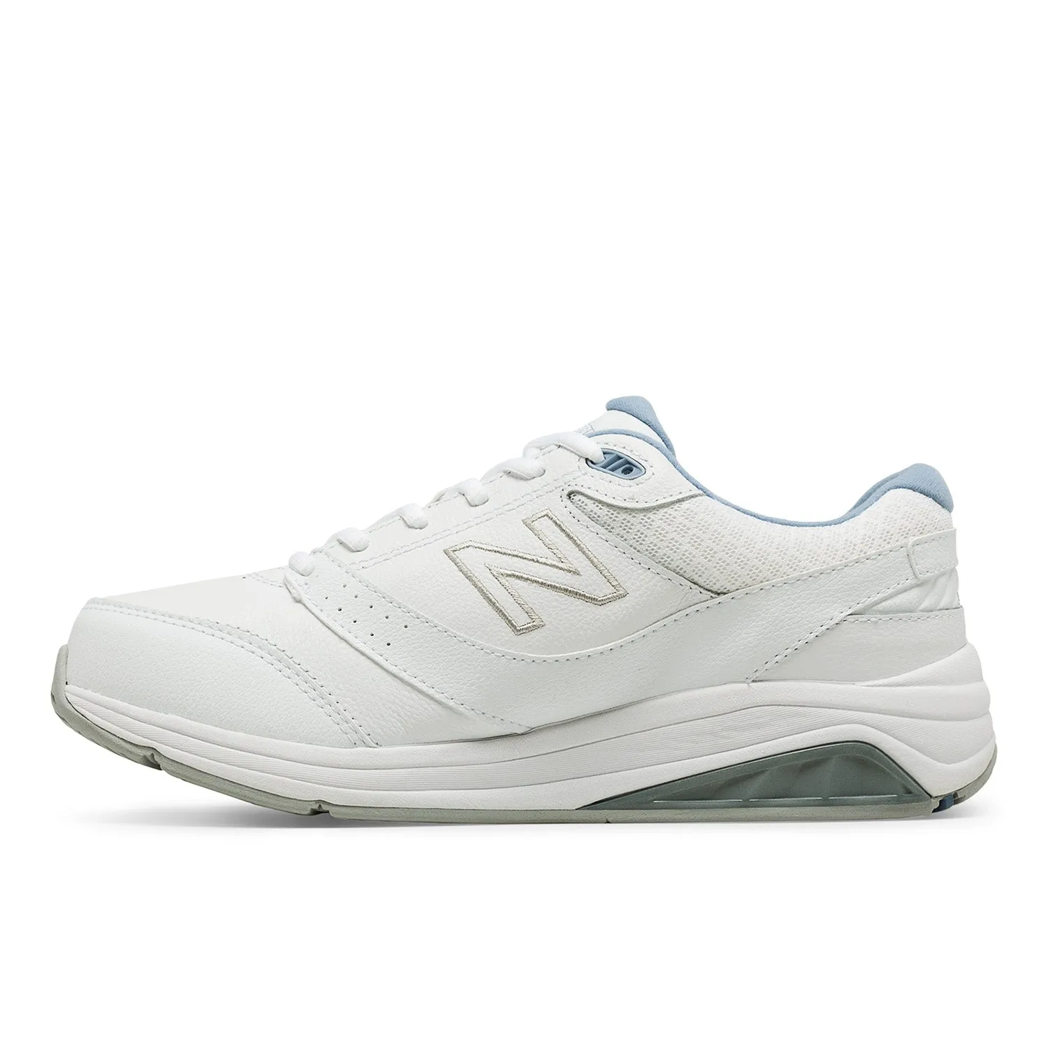 Women's New Balance 928v3 Color: White with Blue (REGULAR & WIDE WIDTH)