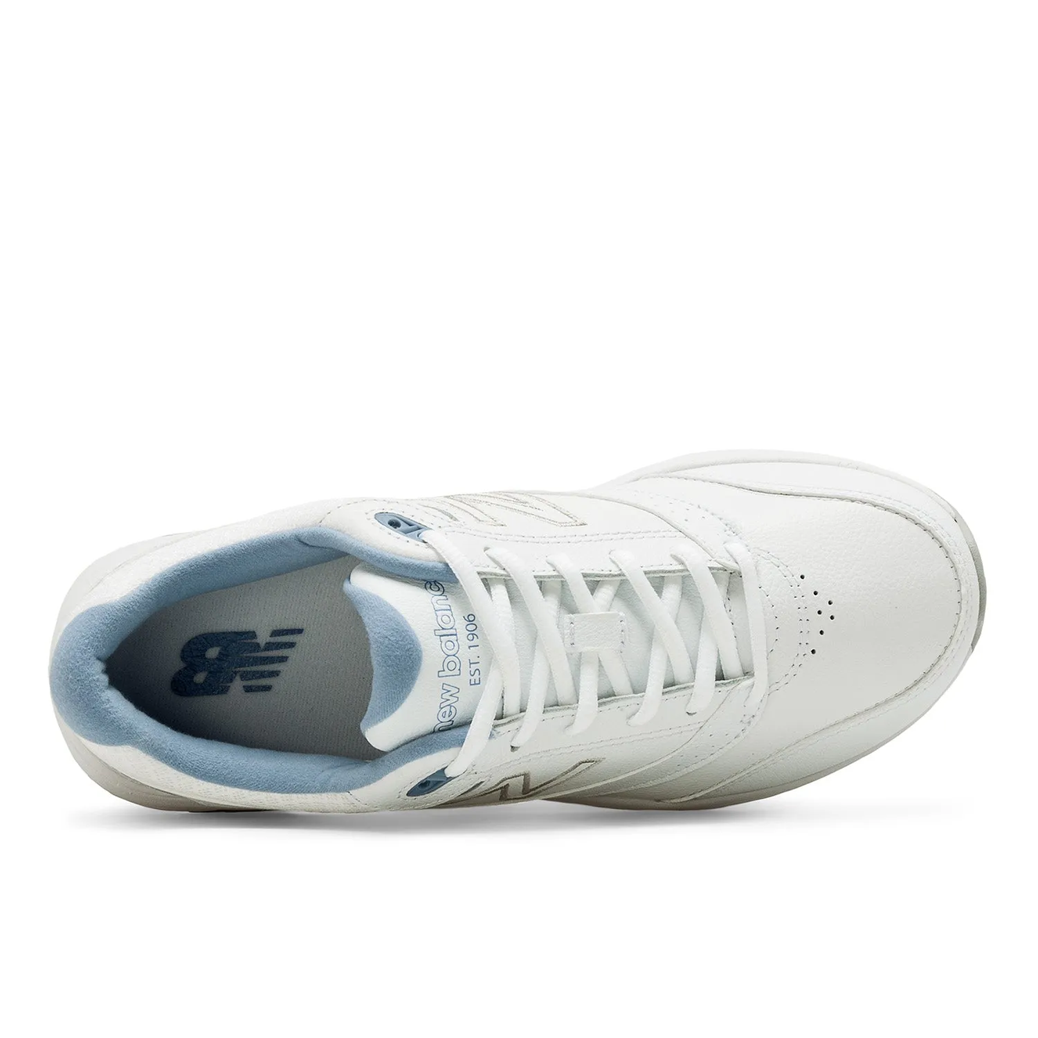 Women's New Balance 928v3 Color: White with Blue (REGULAR & WIDE WIDTH)