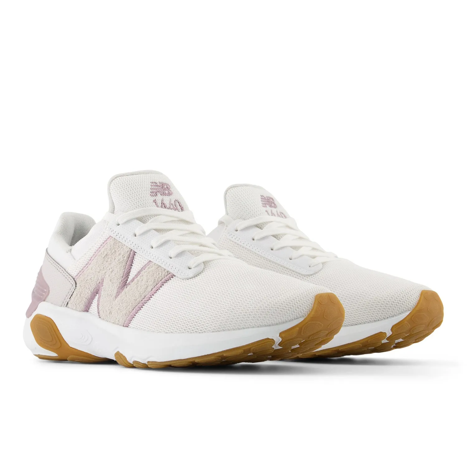 Women's New Balance Fresh Foam X 1440 Color: White/ Ice Wine