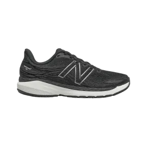 Women's New Balance Fresh Foam X 860v12 Color: Black with White (REGULAR & WIDE WIDTH)