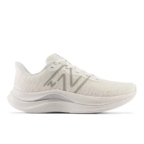 Women's New Balance FuelCell Propel v4 Color: White with Quartz Grey