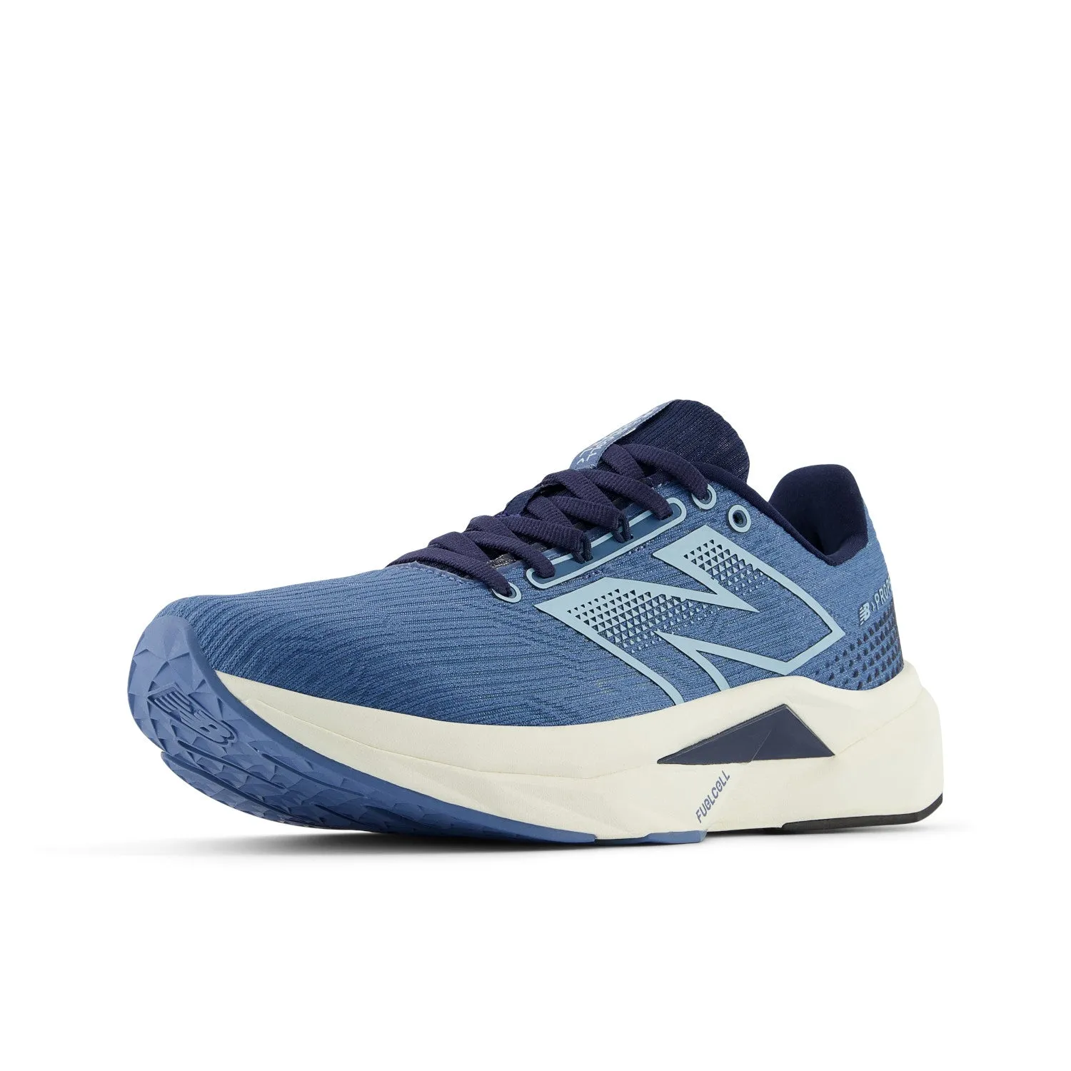 Women's New Balance FuelCell Propel v5 Color: Heron Blue/Navy