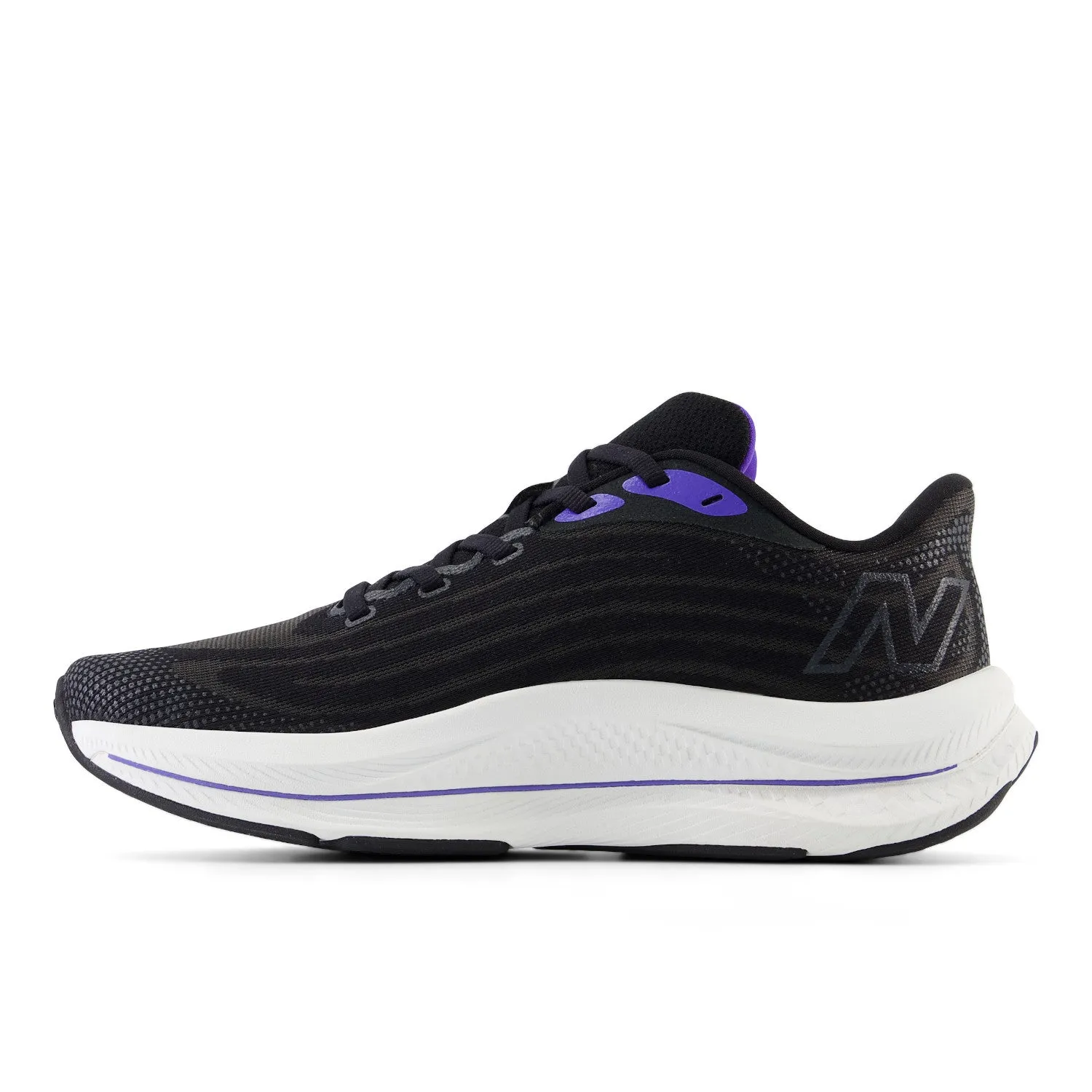 Women's New Balance FuelCell Walker Elite Color: Black Electric Indigo with Grey Violet